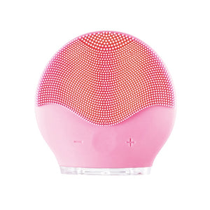 Professional Ultrasonic Vibration Electric Facial Cleansing Face Washing Brush Skin Blackhead Remover Pore Cleaner Face Massage