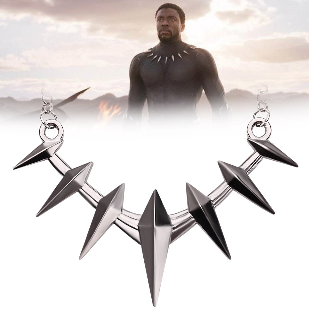 4 Style Movie Fans Souvenir Gift Black Panther Necklace Cosplay Jewelry Necklaces Chain Necklace men colar masculino 2019