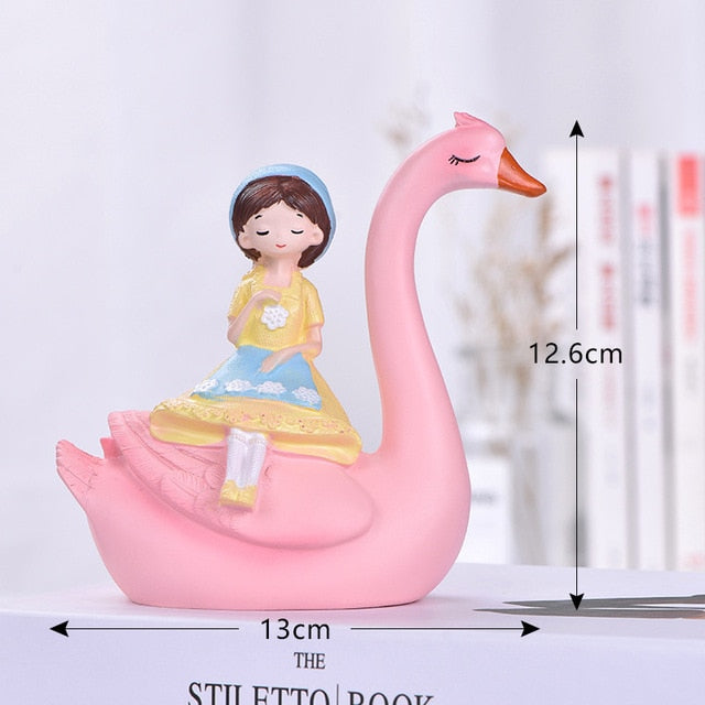 6 Pcs/set Fairy Garden Miniatures DIY Ornament Decoration for Craft Ornaments Home Decoration Cartoon Gifts Desk Car Cake Decor