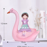 6 Pcs/set Fairy Garden Miniatures DIY Ornament Decoration for Craft Ornaments Home Decoration Cartoon Gifts Desk Car Cake Decor