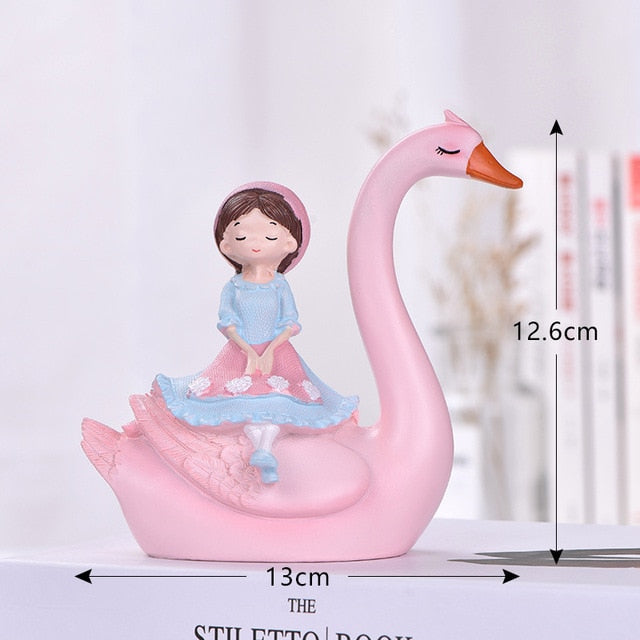 6 Pcs/set Fairy Garden Miniatures DIY Ornament Decoration for Craft Ornaments Home Decoration Cartoon Gifts Desk Car Cake Decor