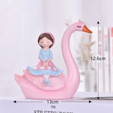 6 Pcs/set Fairy Garden Miniatures DIY Ornament Decoration for Craft Ornaments Home Decoration Cartoon Gifts Desk Car Cake Decor