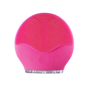 Professional Ultrasonic Vibration Electric Facial Cleansing Face Washing Brush Skin Blackhead Remover Pore Cleaner Face Massage
