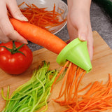 Vegetable Fruit Slicer Stainless Steel Potato Cutting Spiral Slicer Carrot Shred Device Cook Salad  Radish Cutter Kitchen Tools