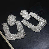 Fashion Statement Earrings 2019 Big Geometric earrings For Women Hanging Dangle Earrings Drop Earing modern Jewelry