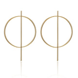 Fashion Statement Earrings 2019 Big Geometric earrings For Women Hanging Dangle Earrings Drop Earing modern Jewelry