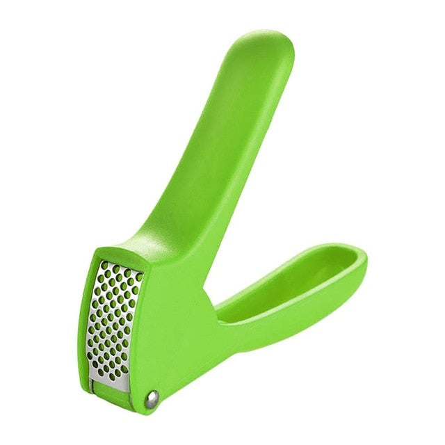 Kitchen Stainless Steel Garlic Press Crusher Home Cooking Vegetables Ginger Squeezer Masher Handheld Ginger Garlic Mincer Tools