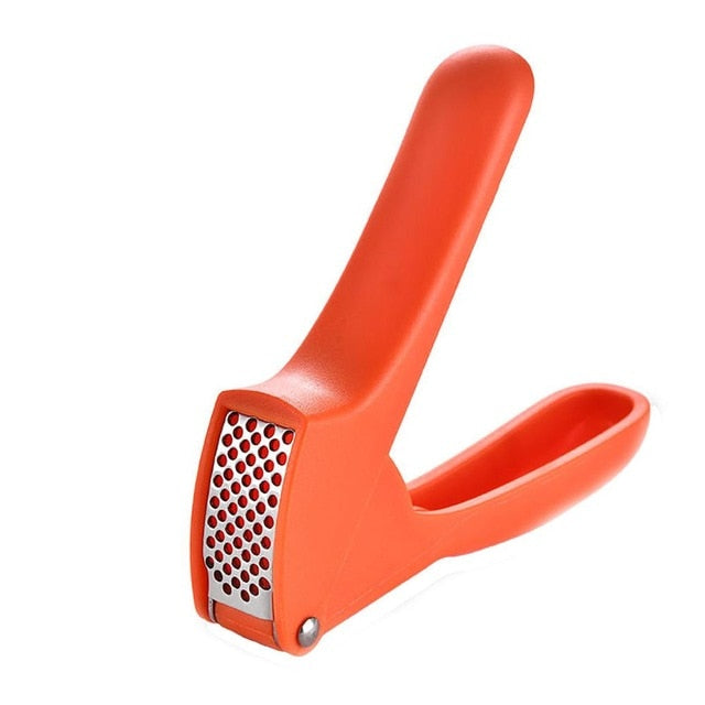Kitchen Stainless Steel Garlic Press Crusher Home Cooking Vegetables Ginger Squeezer Masher Handheld Ginger Garlic Mincer Tools
