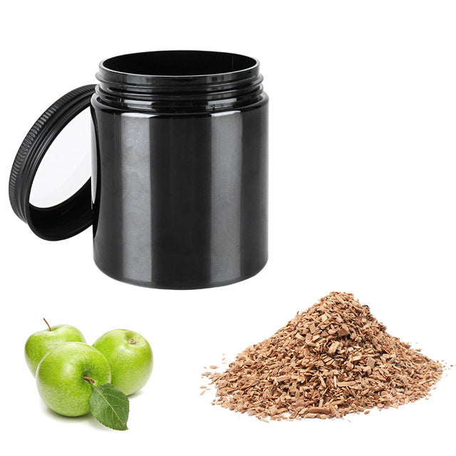 BORUiT Food Cold Smoke Generator Portable Molecular Cuisine Smoking Gun Meat Burn Smokehouse Cooking for BBQ Grill Smoker Wood