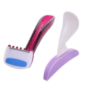 Bikini Privates Shaving Stencil Razor Female Secret Intimate Hair Shaving Kit