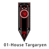 Home Decor Game of Thrones Stark Flag Wolf Dragon Families Flag Polyester Thrones Banner Flag Games Decorate Home A