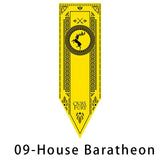 Home Decor Game of Thrones Stark Flag Wolf Dragon Families Flag Polyester Thrones Banner Flag Games Decorate Home A