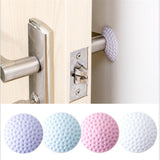 3pcs Home Wall Stickers Wall Thickening Mute Fenders Rubber Fender Handle Door Lock Protective Pad  kids room decoration