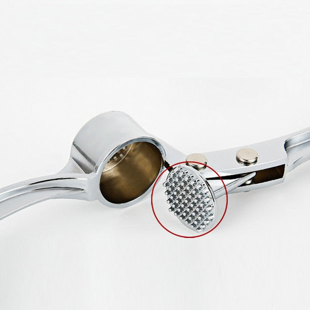 Kitchen Stainless Steel Garlic Press Crusher Home Cooking Vegetables Ginger Squeezer Masher Handheld Ginger Garlic Mincer Tools